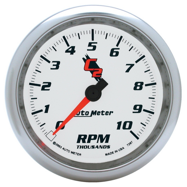 5" IN-DASH TACHOMETER, 0-10,000 RPM, C2